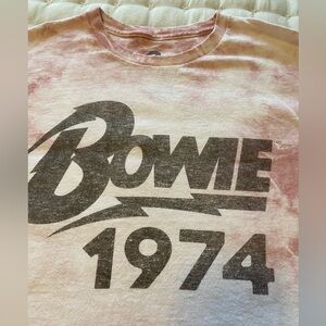 Bowie 1974 Graphic Tie-Dye T-Shirt